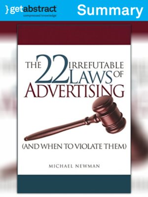 cover image of 22 Irrefutable Laws of Advertising (Summary)